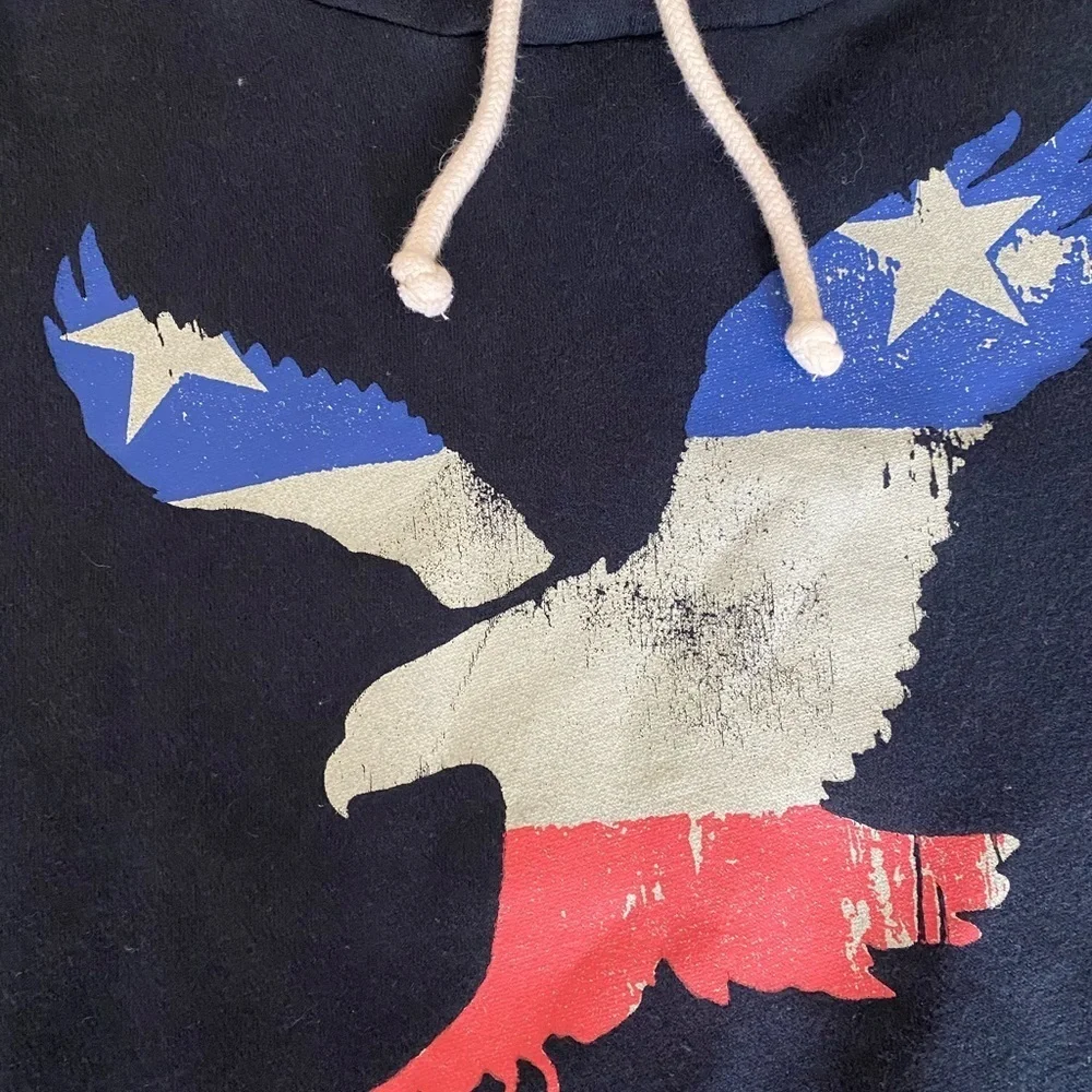 Men's Navy Graphic Hoodie